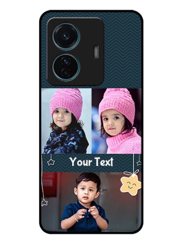 Custom Vivo T1 Pro 5G Custom Metal Phone Case - Hanging Stars Design