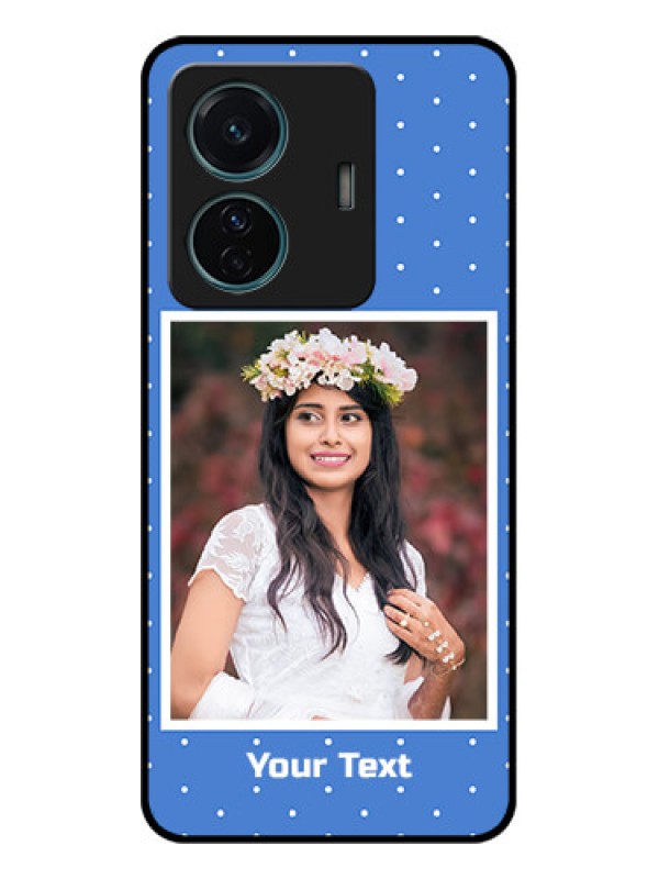 Custom Vivo T1 Pro 5G Custom Metal Phone Case - Polka Dots Design