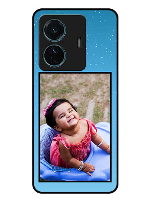 Custom Vivo T1 Pro 5G Custom Metal Phone Case - Wave Pattern Colorful Design