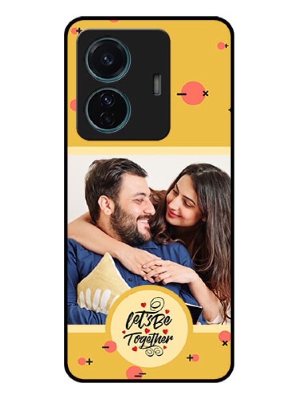 Custom Vivo T1 Pro 5G Custom Metal Phone Case - Lets Be Together Design