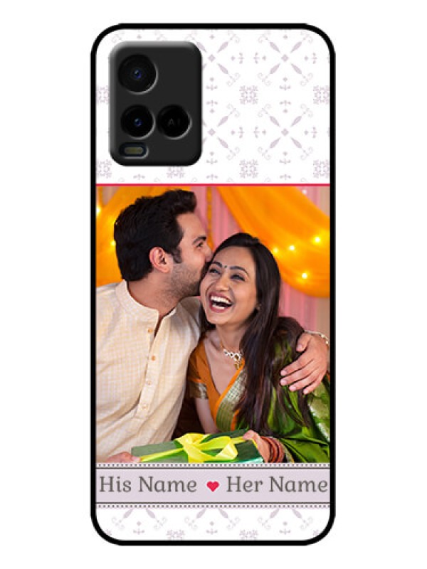 Custom Vivo T1X Custom Metal Phone Case - With Photo And Ethnic Design