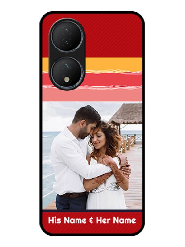 Custom Vivo T2 5G Custom Metal Phone Case - Colorful Case Design