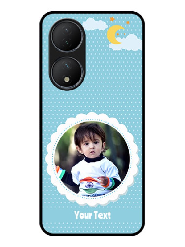 Custom Vivo T2 5G Custom Metal Phone Case - Violet Pattern Design