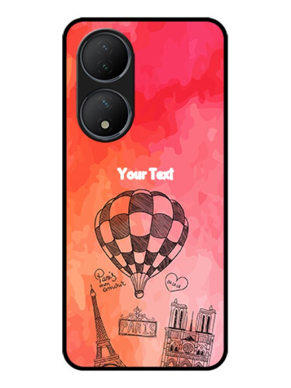 Custom Vivo T2 5G Custom Metal Phone Case - Paris Theme Design