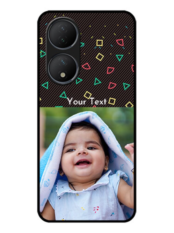 Custom Vivo T2 5G Custom Metal Phone Case - With Confetti Birthday Design