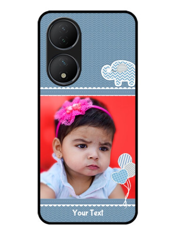 Custom Vivo T2 5G Custom Metal Phone Case - With Kids Pattern Design