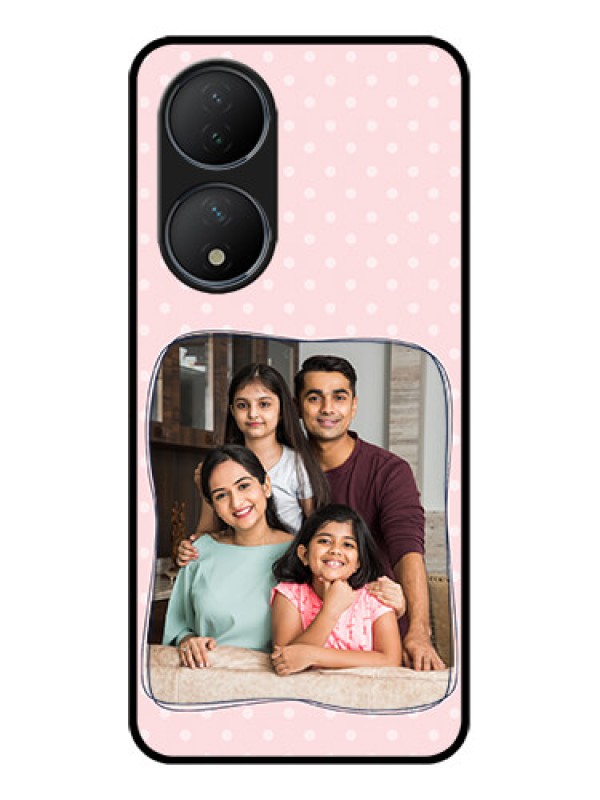Custom Vivo T2 5G Custom Metal Phone Case - Family With Dots Design