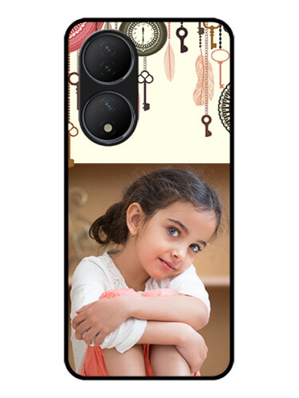 Custom Vivo T2 5G Custom Metal Phone Case - Boho Style Design