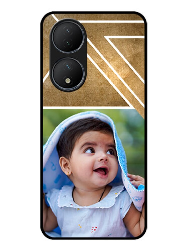 Custom Vivo T2 5G Custom Metal Phone Case - Gradient Abstract Texture Design