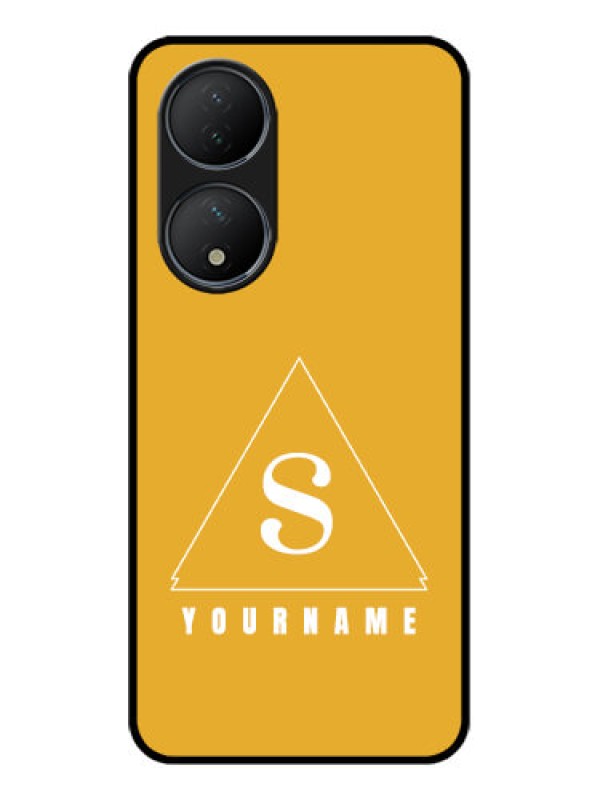Custom Vivo T2 5G Custom Metal Phone Case - Simple Triangle Design