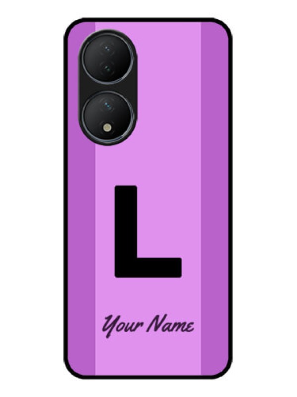 Custom Vivo T2 5G Custom Metal Phone Case - Tricolor Custom Text Design