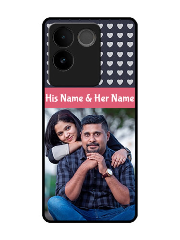 Custom Vivo T2 Pro 5G Custom Metal Phone Case - Love Symbols Design