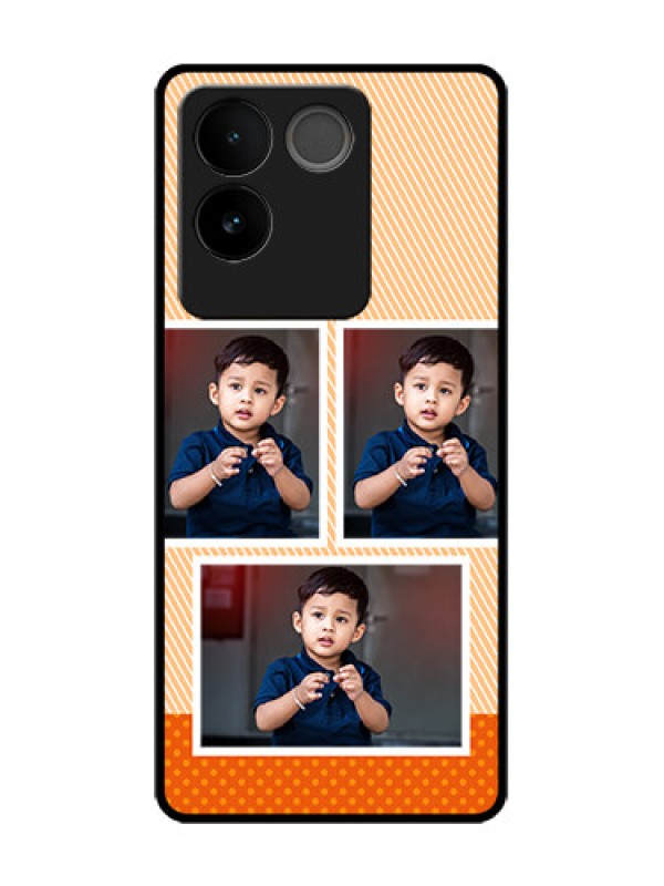 Custom Vivo T2 Pro 5G Custom Metal Phone Case - Bulk Photos Upload Design