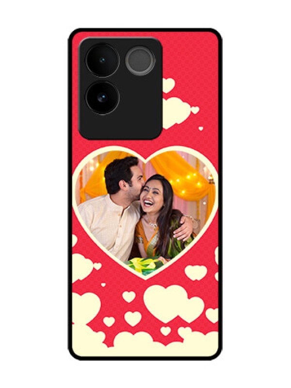 Custom Vivo T2 Pro 5G Custom Metal Phone Case - Love Symbols Phone Cover Design