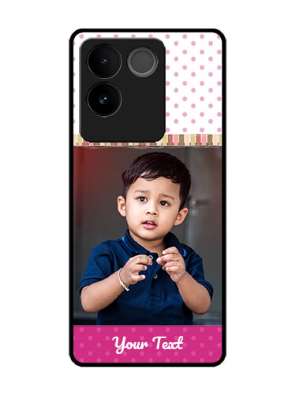 Custom Vivo T2 Pro 5G Custom Metal Phone Case - Cute Girls Cover Design