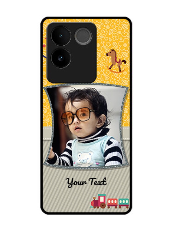 Custom Vivo T2 Pro 5G Custom Metal Phone Case - Baby Picture Upload Design
