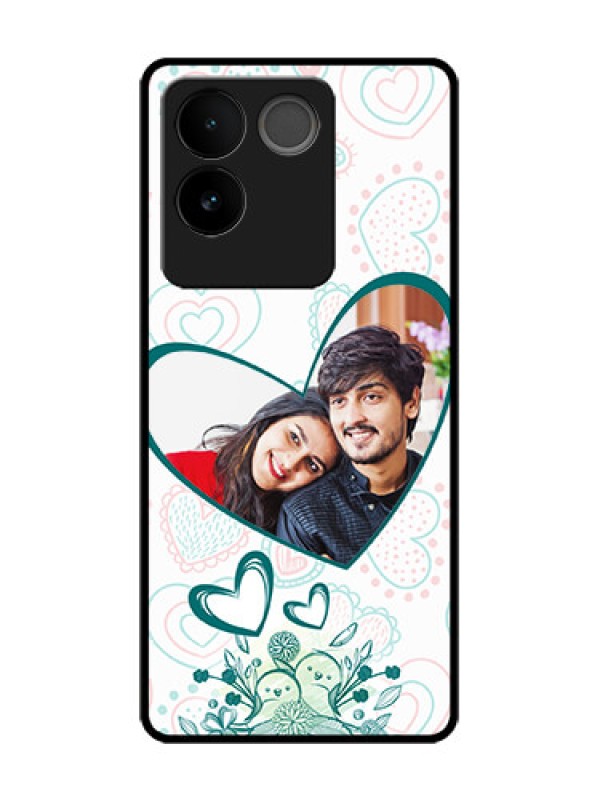 Custom Vivo T2 Pro 5G Custom Metal Phone Case - Premium Couple Design