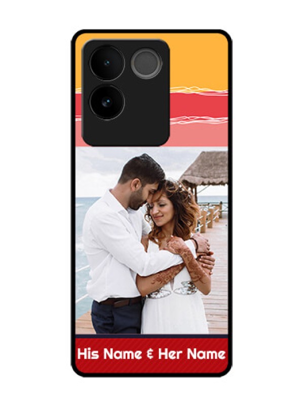 Custom Vivo T2 Pro 5G Custom Metal Phone Case - Colorful Case Design