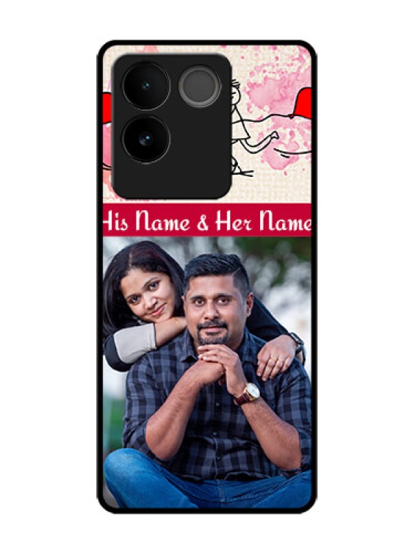 Custom Vivo T2 Pro 5G Custom Metal Phone Case - You And Me Case Design