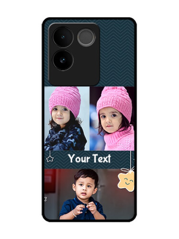 Custom Vivo T2 Pro 5G Custom Metal Phone Case - Hanging Stars Design