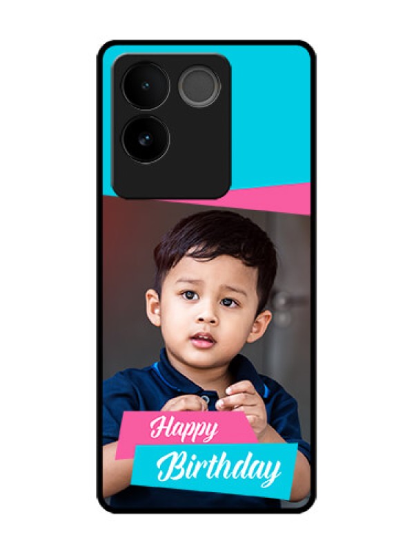 Custom Vivo T2 Pro 5G Custom Metal Phone Case - Image Holder With 2 Color Design