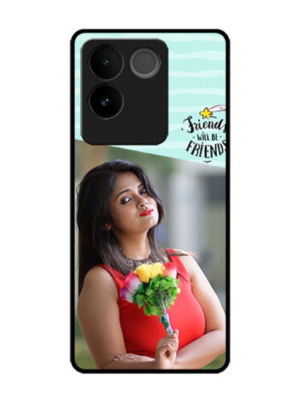 Custom Vivo T2 Pro 5G Custom Metal Phone Case - Friends Picture Icon Design