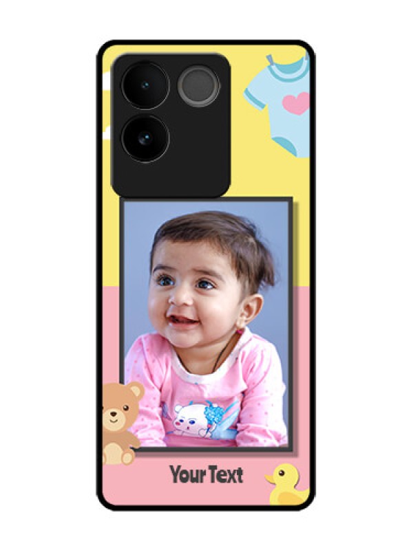 Custom Vivo T2 Pro 5G Custom Metal Phone Case - Kids 2 Color Design