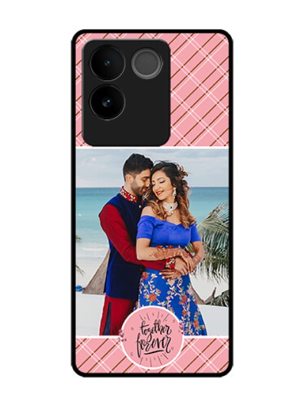 Custom Vivo T2 Pro 5G Custom Metal Phone Case - Together Forever Design