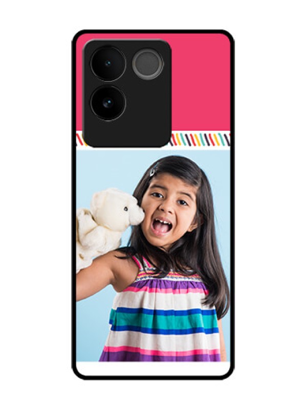 Custom Vivo T2 Pro 5G Custom Metal Phone Case - Line Art Design