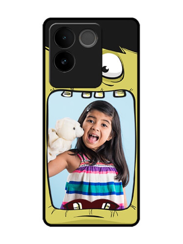 Custom Vivo T2 Pro 5G Custom Metal Phone Case - Cartoon Monster Back Case Design