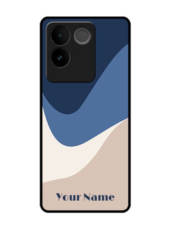 Custom Vivo T2 Pro 5G Custom Metal Phone Case - Abstract Drip Art Design