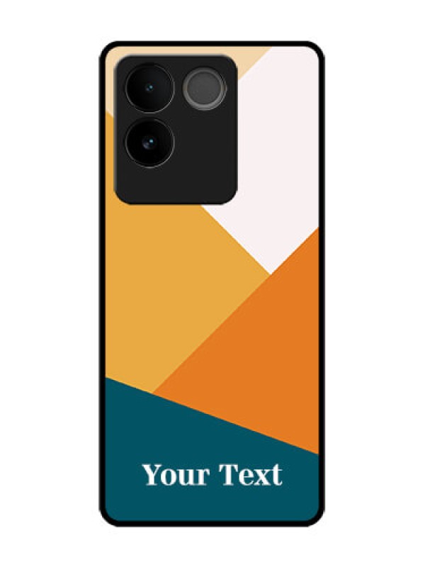 Custom Vivo T2 Pro 5G Custom Metal Phone Case - Stacked Multi - Colour Design