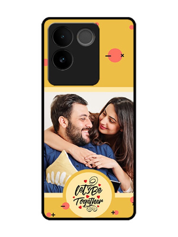 Custom Vivo T2 Pro 5G Custom Metal Phone Case - Lets Be Together Design