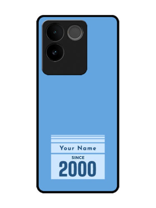 Custom Vivo T2 Pro 5G Custom Metal Phone Case - Custom Year Of Birth Design