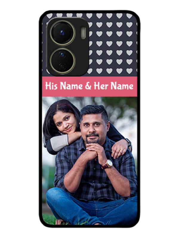 Custom Vivo T2x 5G Custom Metal Phone Case - Love Symbols Design