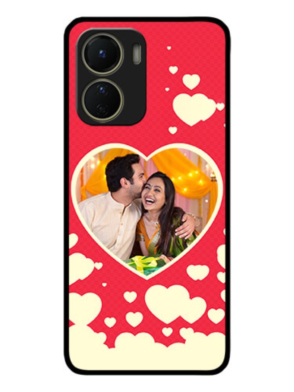 Custom Vivo T2x 5G Custom Metal Phone Case - Love Symbols Phone Cover Design