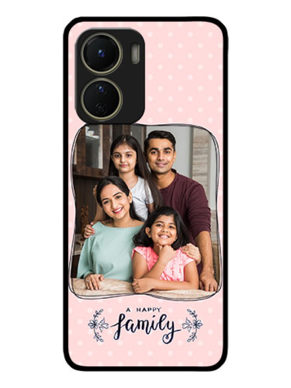 Custom Vivo T2x 5G Custom Metal Phone Case - Family With Dots Design