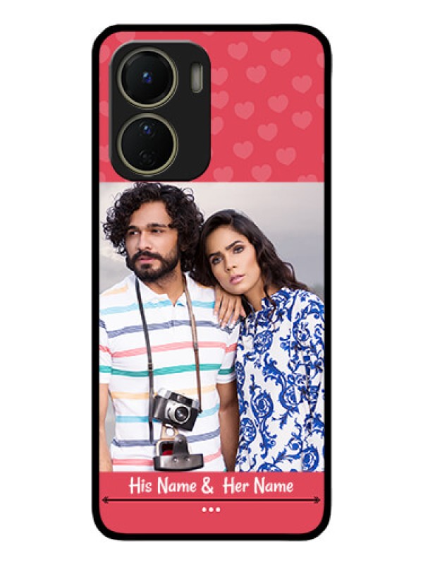 Custom Vivo T2x 5G Custom Metal Phone Case - Simple Love Design