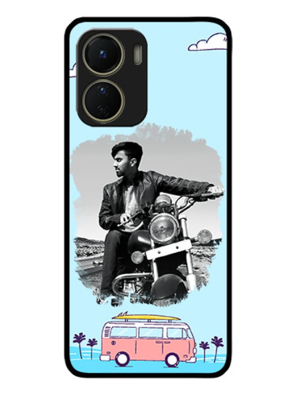 Custom Vivo T2x 5G Custom Metal Phone Case - Travel and Adventure Design