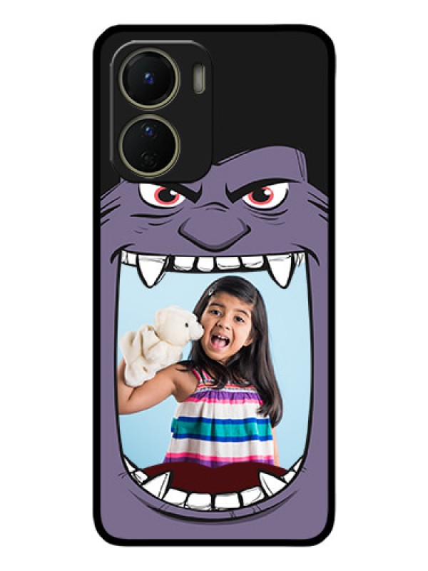 Custom Vivo T2x 5G Custom Metal Phone Case - Angry Monster Design