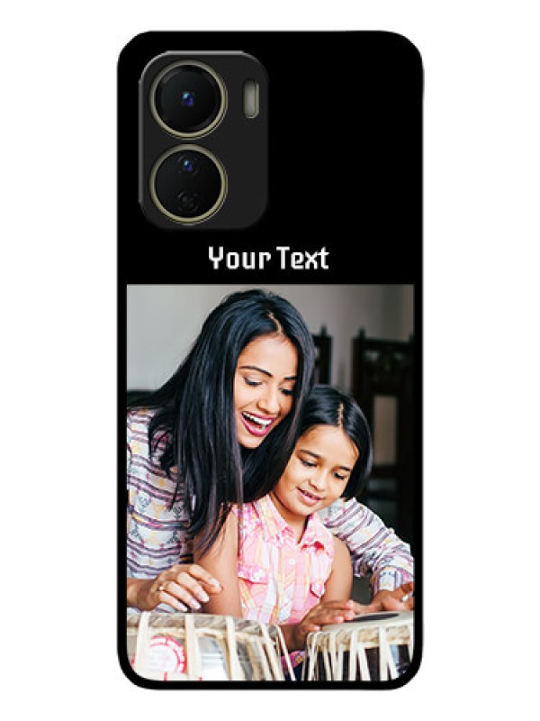 Custom Vivo T2x 5G Custom Metal Phone Case - Photo With Name Design