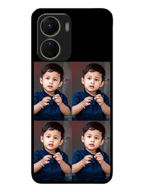 Custom Vivo T2x 5G Custom Metal Phone Case - 4 Image Holder Design