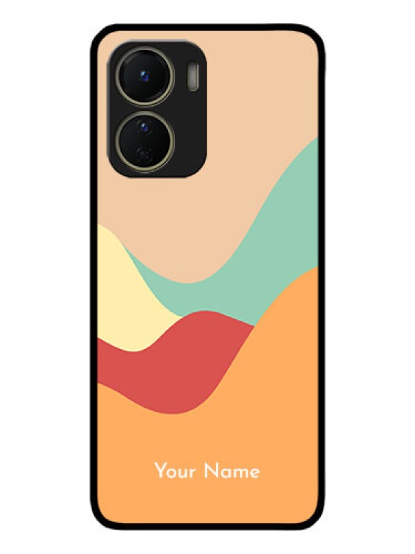 Custom Vivo T2x 5G Custom Metal Phone Case - Ocean Waves Multi - Colour Design