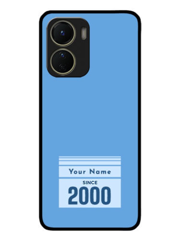 Custom Vivo T2x 5G Custom Metal Phone Case - Custom Year Of Birth Design