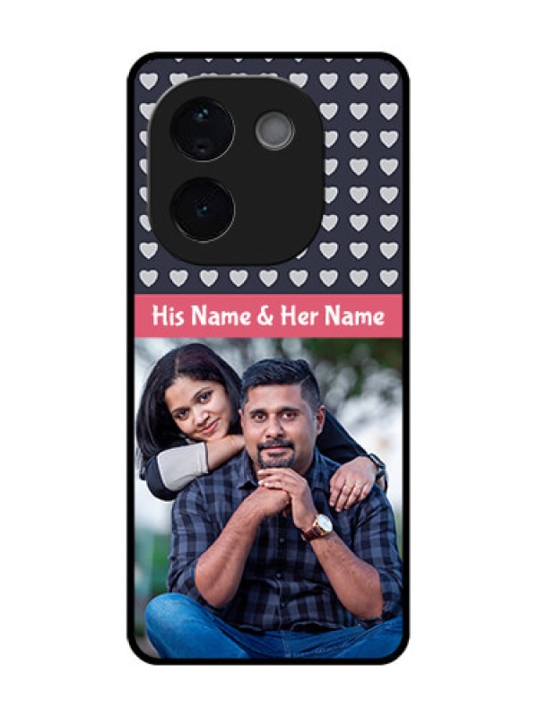 Custom Vivo T3 Pro 5G Custom Metal Phone CaseLove Symbols Design