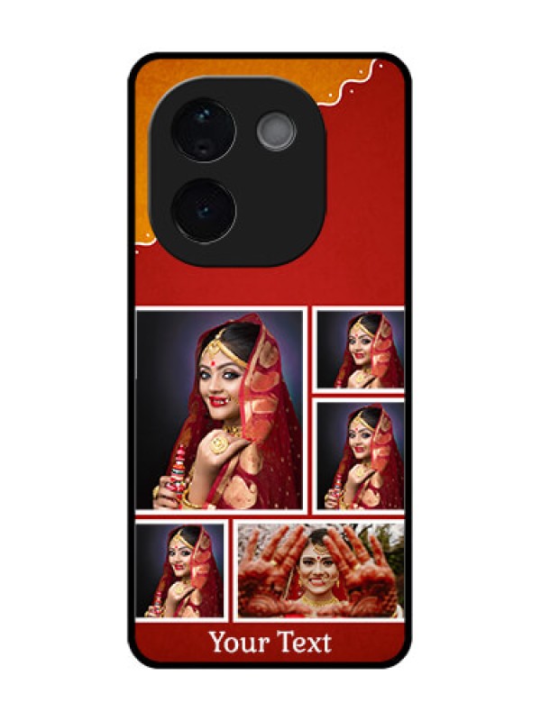 Custom Vivo T3 Pro 5G Custom Metal Phone CaseWedding Pic Upload Design