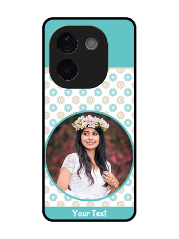 Custom Vivo T3 Pro 5G Custom Metal Phone CaseBeautiful Flowers Design