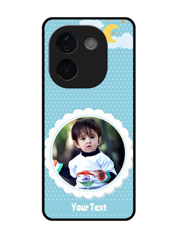 Custom Vivo T3 Pro 5G Custom Metal Phone CaseViolet Pattern Design