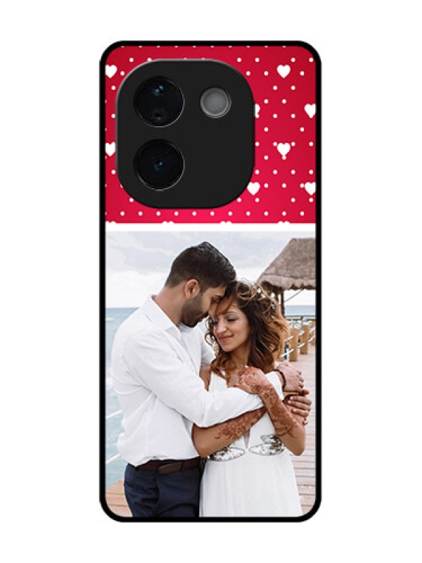 Custom Vivo T3 Pro 5G Custom Metal Phone CaseHearts Mobile Case Design