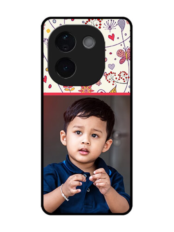 Custom Vivo T3 Pro 5G Custom Metal Phone CasePremium Floral Design